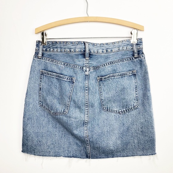 PISTOLA studded denim mini skirt - Picture 5 of 8